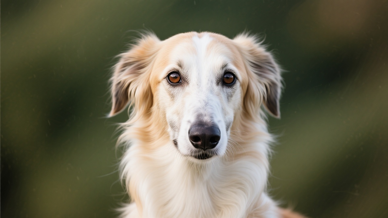 丝毛风猎犬 主视图